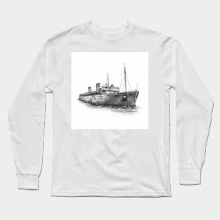 Ocean life - Ship Long Sleeve T-Shirt